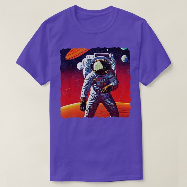 Camiseta Astronauta (Diseño del anverso)