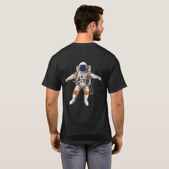 Camiseta Astronauta (Reverso completo)