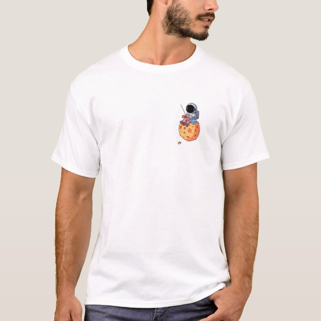 Camiseta astronauta (Anverso)