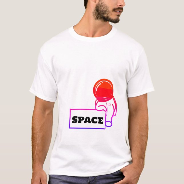 Camiseta astronauta (Anverso)