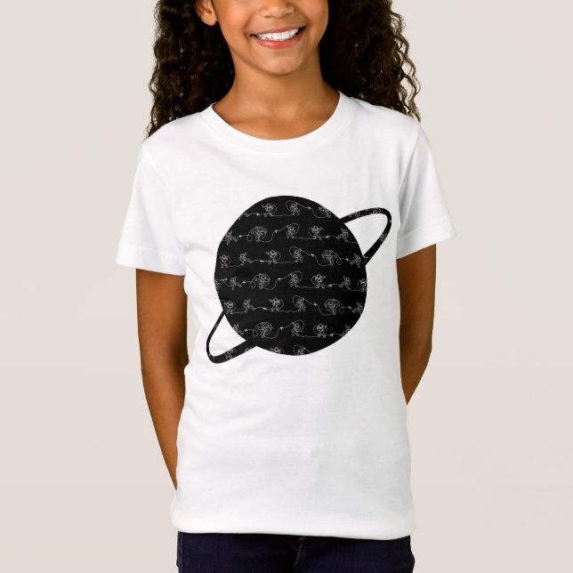 Camiseta astronauta (Anverso)