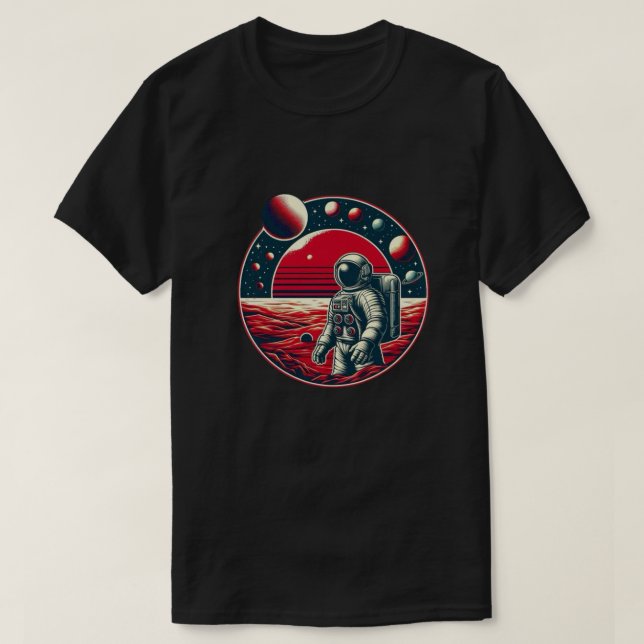 Camiseta Astronauta (Diseño del anverso)