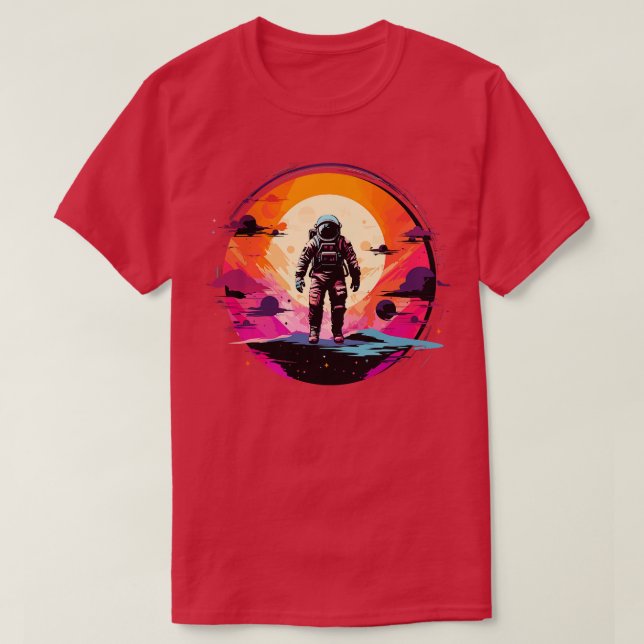 Camiseta Astronauta 4 (Diseño del anverso)