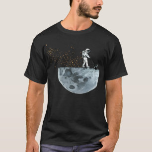 Camiseta Astronauta Adventure Lunar Lawn Care