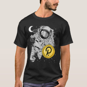 Camiseta Astronauta Alcanzando La Moneda De Polkadot DOT A