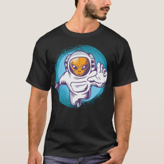 Camiseta Astronauta Alien