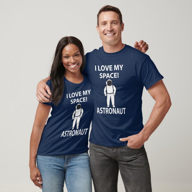 Camiseta Astronauta Amo a mi astronauta espacial (Unisexo)
