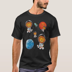Camiseta Astronauta animal astronauta del planeta espacial