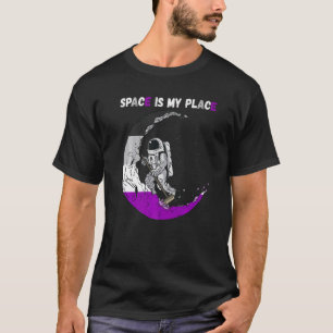 Camiseta Astronauta asexual espacio de asexualidad de limpi
