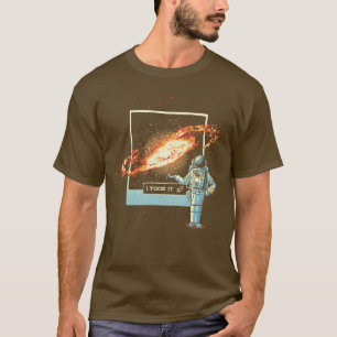 Camiseta Astronauta astro fotografía del universo por Tob