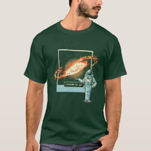 Camiseta Astronauta astro fotografía del universo por Tob
