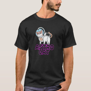 Camiseta Astronauta Astro Gato