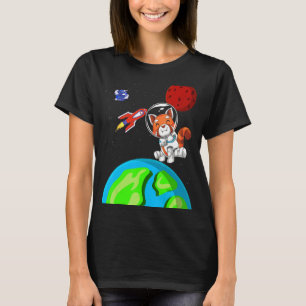 Camiseta Astronauta astronauta de cohetes en el espacio ult