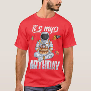 Camiseta Astronauta Astronomía de cumpleaños Niño Chica niñ
