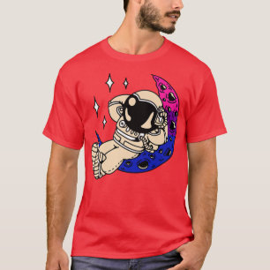 Camiseta Astronauta bisexual LGBTQ Guay Spaceman Moon Bi Pr