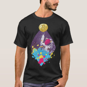 Camiseta Astronauta Bitcoin Crypto Hodl Naut BTC Cryptocurr