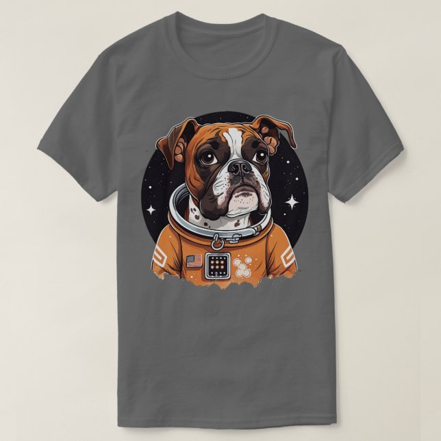 Camiseta Astronauta Boxer 3 (Diseño del anverso)