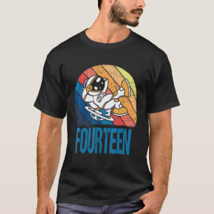 Camiseta Astronauta catorce años de edad