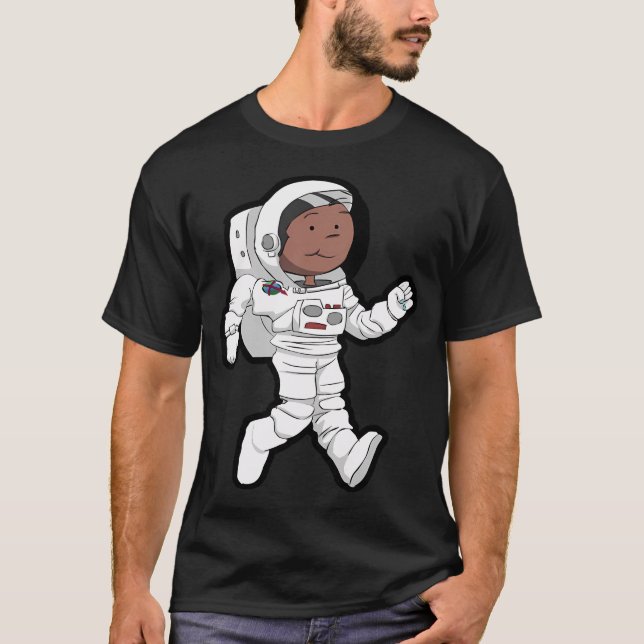 Camiseta Astronauta Charlie (Anverso)