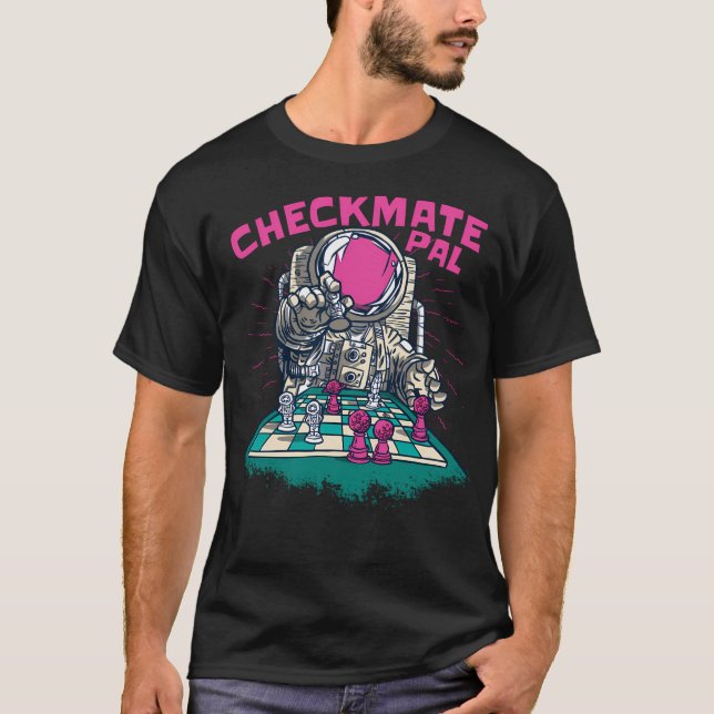 Camiseta Astronauta Chess (Anverso)