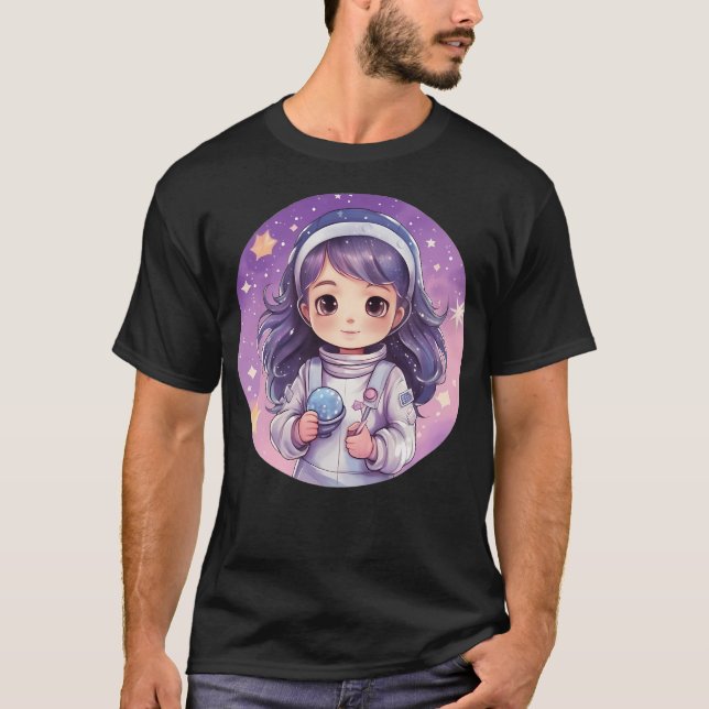 Camiseta Astronauta chica (Anverso)