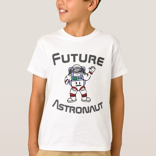 Camiseta Astronauta/científico futuros (Anverso)