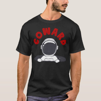 Camiseta Astronauta cobarde astronauta
