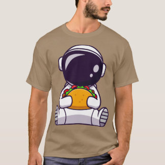 Camiseta Astronauta comiendo Personalizado de taco