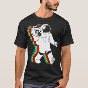 Camiseta Astronauta con Boombox Classic