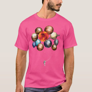 Camiseta Astronauta con globos