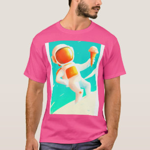 Camiseta Astronauta con helado 1