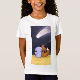 Camiseta Astronauta con perro mira al cometa