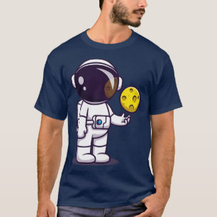 Camiseta Astronauta con Personalizado de bolas lunares