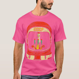 Camiseta Astronauta Cosmonauta de la Unión Soviética CCCP