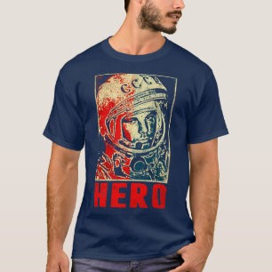 Camiseta Astronauta cosmonauta soviética Yuri Gagarin8