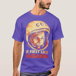 Camiseta Astronauta cosmonauta soviética Yuri Gagarin 4