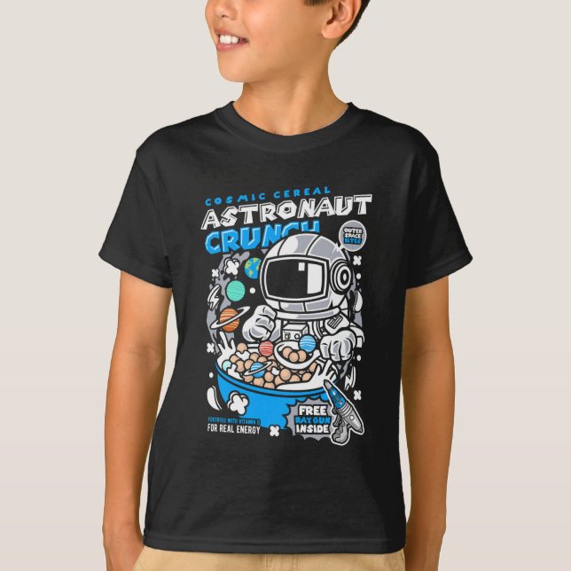 Camiseta Astronauta Crunch (Anverso)