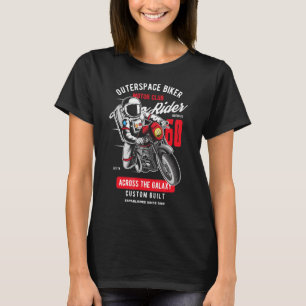 Camiseta Astronauta Cumpleaños de Biker 1960