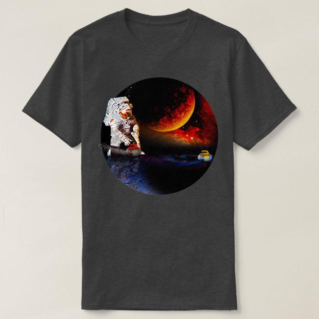 Camiseta Astronauta curadora (Diseño del anverso)