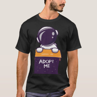Camiseta Astronauta Cuta En Caja