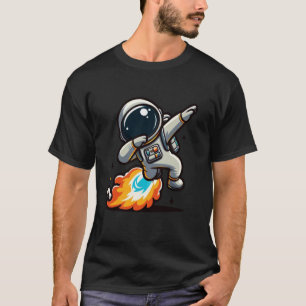 Camiseta Astronauta Dabbing con diseño divertido Jet Pack p