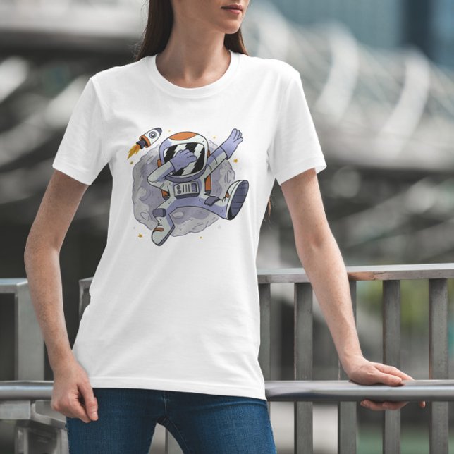 Camiseta Astronauta Dabbing En El Espacio (Subido por el creador)