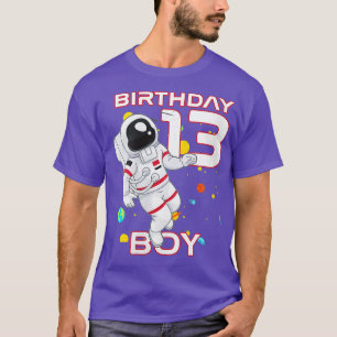 Camiseta Astronauta de 13 años de edad para niñas