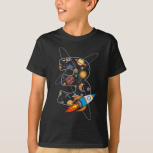 Camiseta Astronauta de 3 años de edad chicas