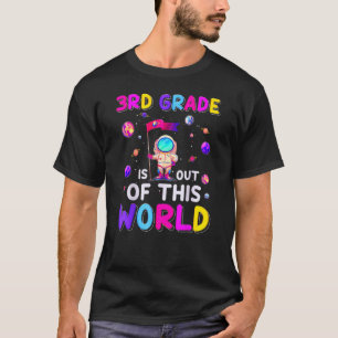 Camiseta Astronauta De 3er Grado De Este Espacio Del Mundo