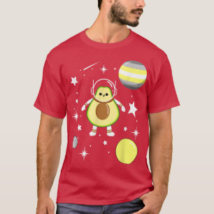Camiseta Astronauta de aguacate, orgullo desdegénero