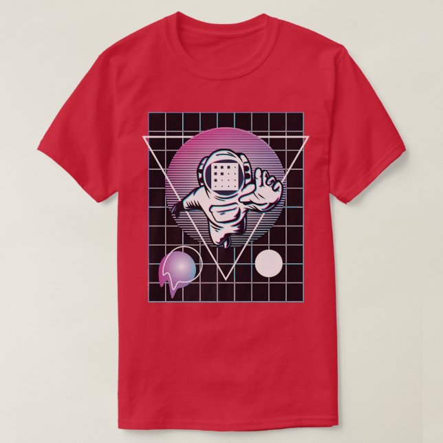 Camiseta Astronauta de AI Fetch (Diseño del anverso)
