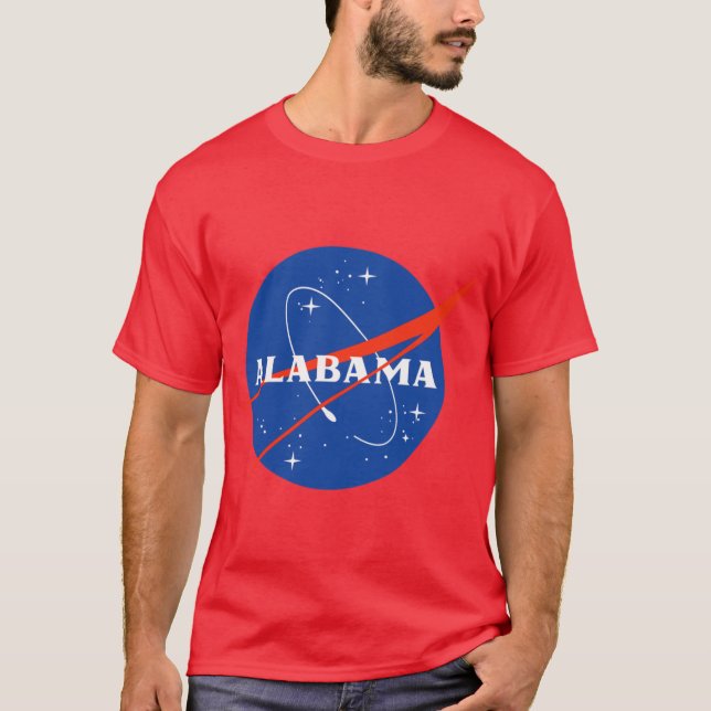 Camiseta Astronauta de Alabama (Anverso)