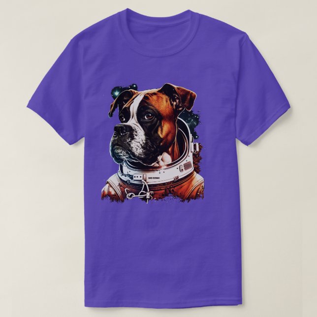 Camiseta Astronauta de Boxer (Diseño del anverso)