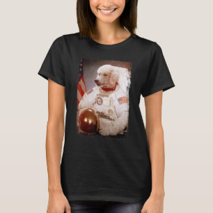 Camiseta Astronauta de canapé Misión espacial lunar Animal